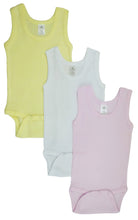 Load image into Gallery viewer, Girls Tank Top Onezies (Pack of 3)