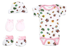 Load image into Gallery viewer, Newborn Baby Girls 4 Pc Layette Baby Shower Gift
