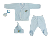 Load image into Gallery viewer, 4 Piece Fleece Set - Blue