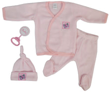 Load image into Gallery viewer, 4 Piece Fleece Set - Pink