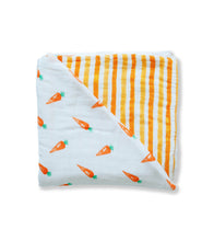 Load image into Gallery viewer, ORGANIC SNUG BLANKET - CARROTS