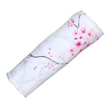 Load image into Gallery viewer, ORGANIC SWADDLE - CHERRY BLOSSOM
