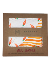 Load image into Gallery viewer, ORGANIC SNUG BLANKET - CARROTS