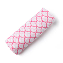 Load image into Gallery viewer, ORGANIC SWADDLE - PINK RAINBOW