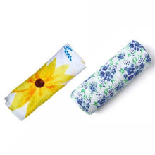 Load image into Gallery viewer, ORGANIC SWADDLE SET - GLOWING GARDEN