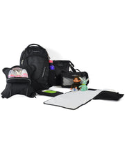 Load image into Gallery viewer, Obersee Oslo Diaper Bag Backpack | Detachable Baby Bottle Snack Cooler