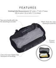Load image into Gallery viewer, Obersee Oslo Diaper Bag Backpack | Detachable Baby Bottle Snack Cooler