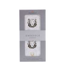 Load image into Gallery viewer, Hear Me Roar Lion Swaddle