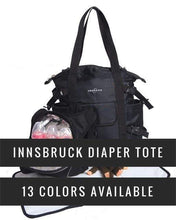 Load image into Gallery viewer, Obersee Innsbruck Tote Diaper Bag | Baby Portable Padded Changing Pad