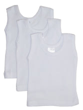 Load image into Gallery viewer, Bambini White Tank Top 3 Pack