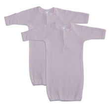 Load image into Gallery viewer, Bambini Girls Print Infant Gowns - 2 Pack