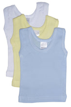 Load image into Gallery viewer, Bambini Boys Pastel Tank Top 3 Pack