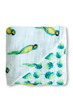 Load image into Gallery viewer, ORGANIC SNUG BLANKET - PARROTS