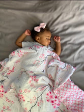 Load image into Gallery viewer, ORGANIC SWADDLE SET - SAKURA