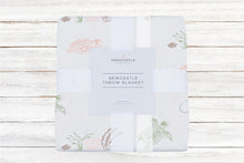 Load image into Gallery viewer, Turtles Bamboo Muslin Throw Blanket