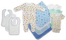 Load image into Gallery viewer, Newborn Baby Boy 11 Pc Layette Baby Shower Gift

