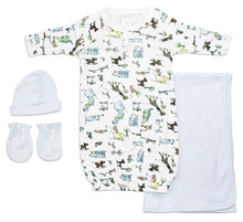 Load image into Gallery viewer, Boys&#39; 4 Piece Layette Set
