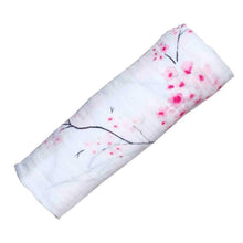 Load image into Gallery viewer, ORGANIC SWADDLE - CHERRY BLOSSOM
