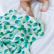 Load image into Gallery viewer, ORGANIC SWADDLE SET - TROPICAL PARADISE
