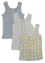 Load image into Gallery viewer, Bambini Boys Printed Tank Top Variety 3 Pack
