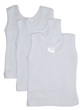 Load image into Gallery viewer, Bambini White Tank Top 3 Pack
